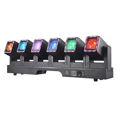 6x60W LED mozgó fejsugár mosólámpa
