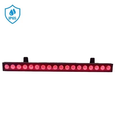 Kültéri 18x10W LED falmosó lámpa pontvezérléssel